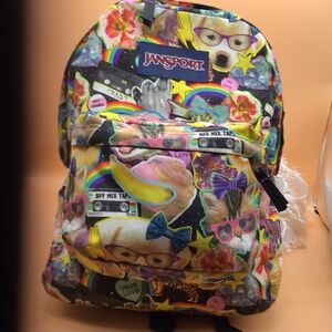 Jansport Kids Backpack with Vibrant Animal Print